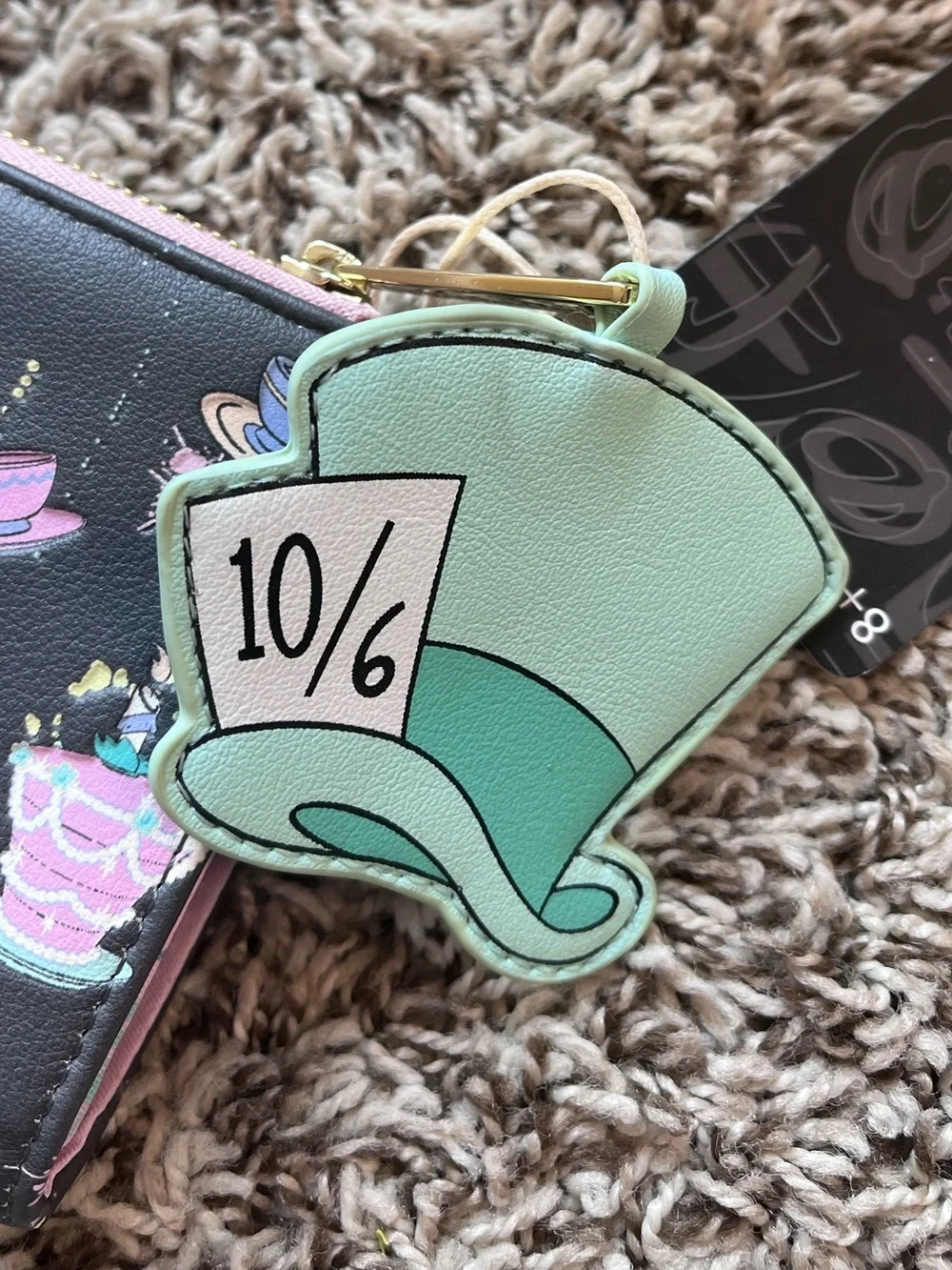 Loungefly Alice & Wonderland Very Unmerry Unbirthday to You Backpack + Wallet
